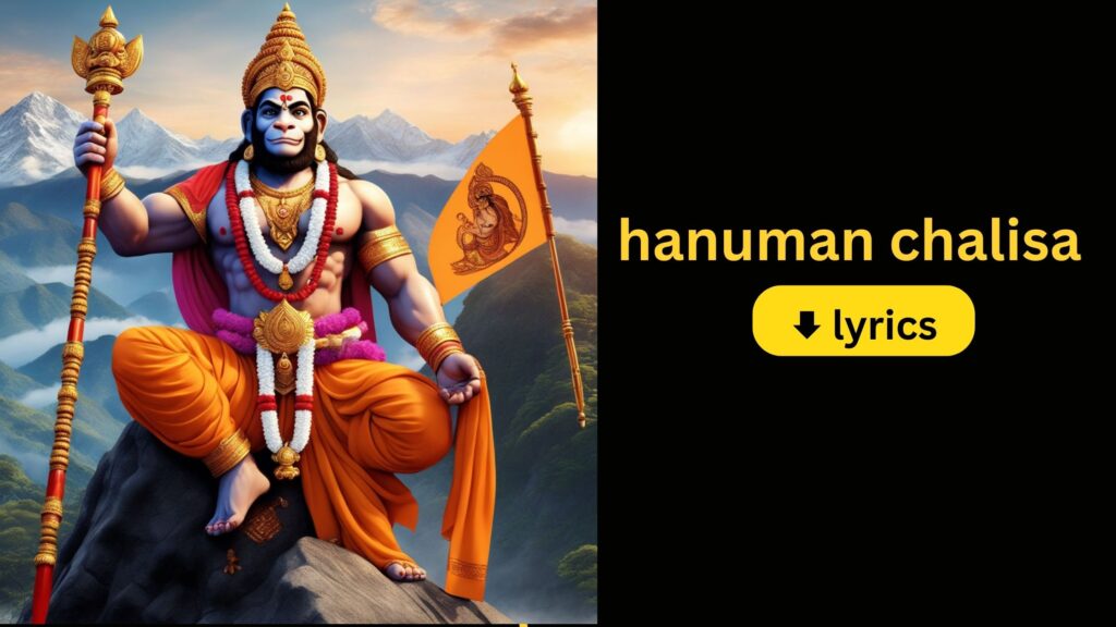 Hanuman Chalisa in hindi lyrics